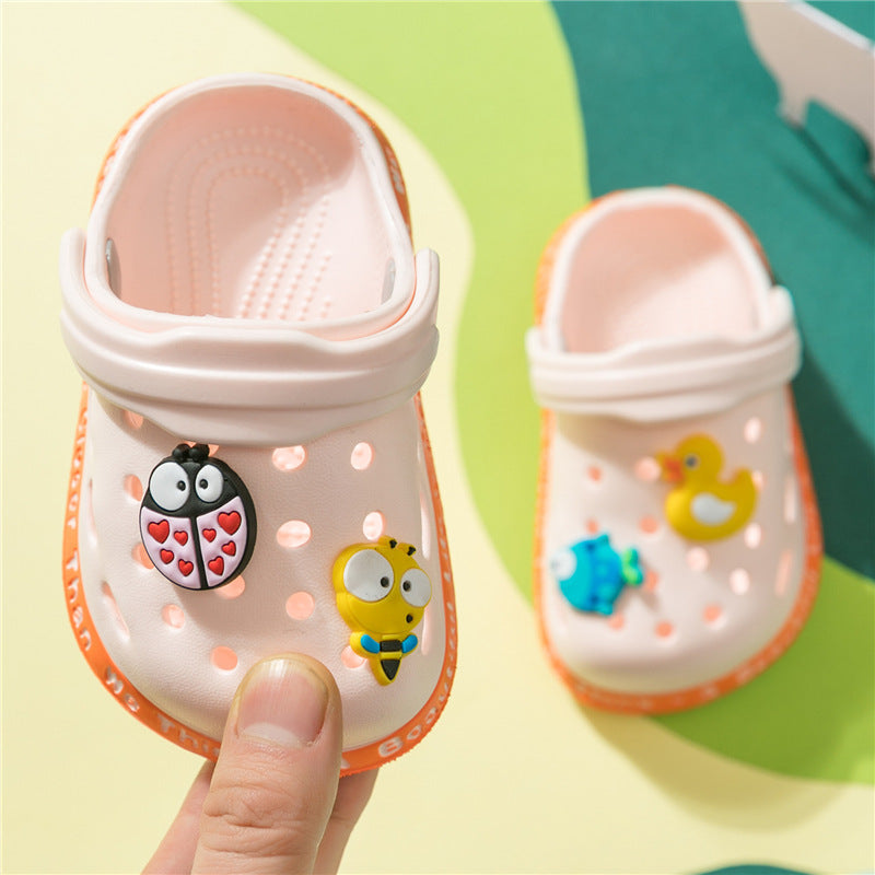 🩴 Children's Slippers Summer Boys Baby Sandals And Slippers Girls Hole Shoe - Daily Cozy Closet
