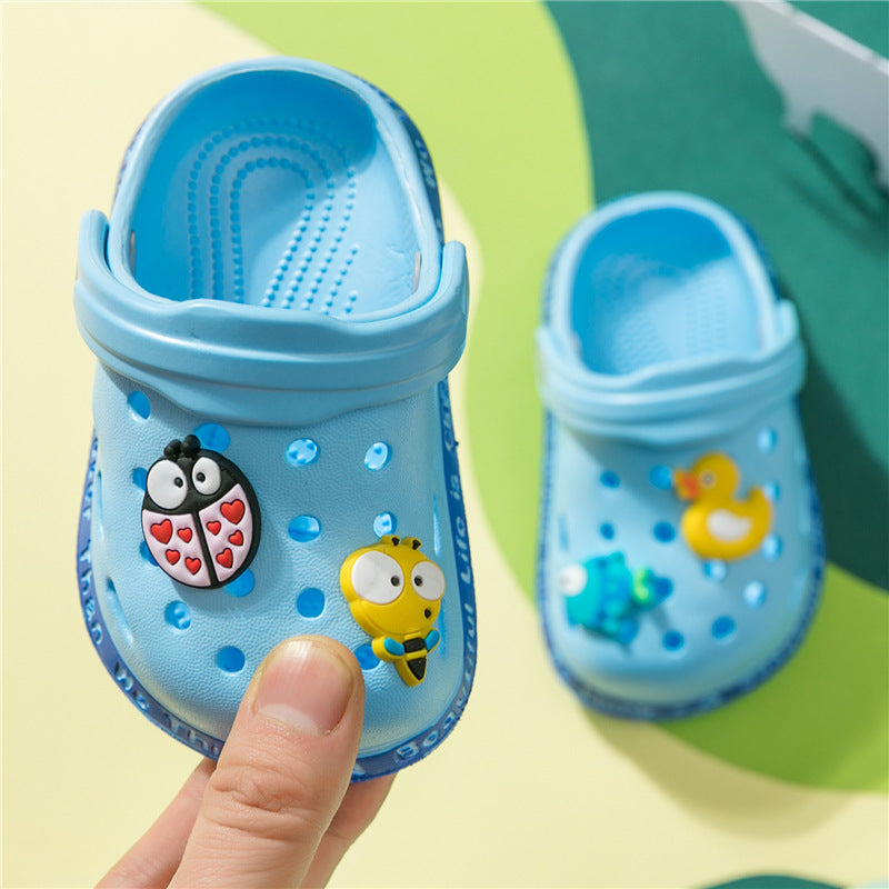 🩴 Children's Slippers Summer Boys Baby Sandals And Slippers Girls Hole Shoe - Daily Cozy Closet