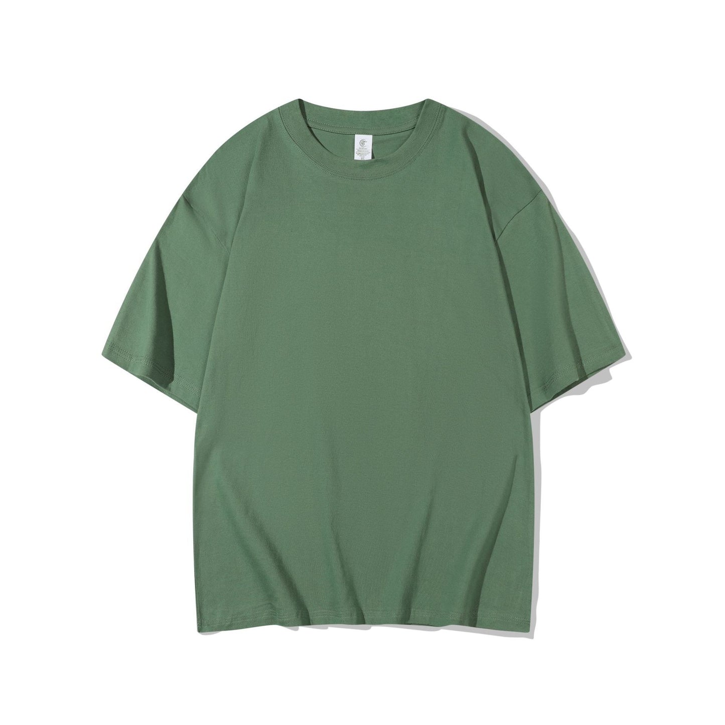 👕 Premium Comfort – 220g Heavy Cotton Solid Color Tee for Men - Daily Cozy Closet