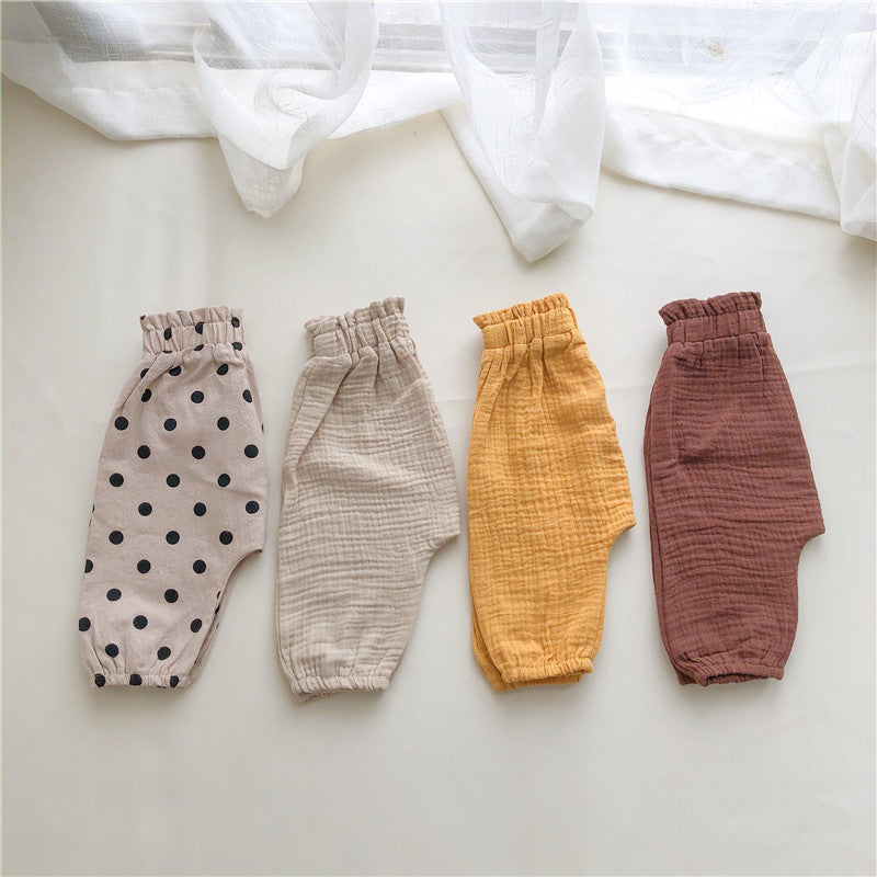 🧸 Soft, Roomy & Baby-Approved – Cotton-Linen Pants - Daily Cozy Closet