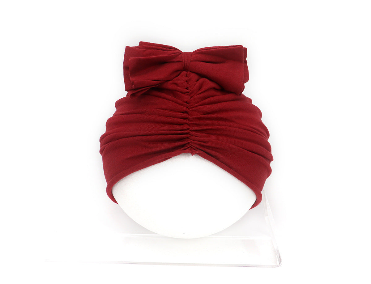 Cute Baby Hat Newborn Soft Baby Girl Hat Turban Infant Toddler Baby Cap Bonnet Headwraps - Daily Cozy Closet