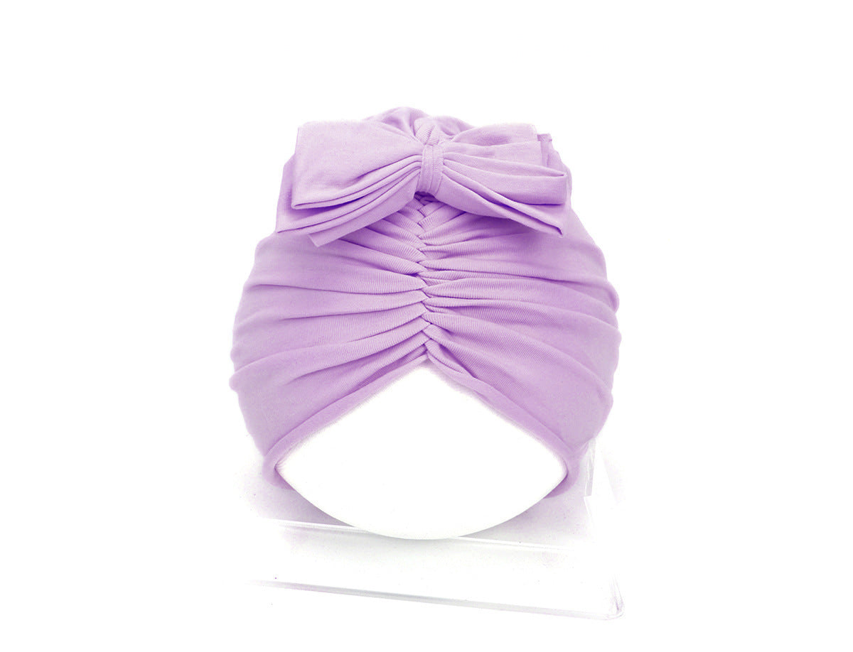 Cute Baby Hat Newborn Soft Baby Girl Hat Turban Infant Toddler Baby Cap Bonnet Headwraps - Daily Cozy Closet