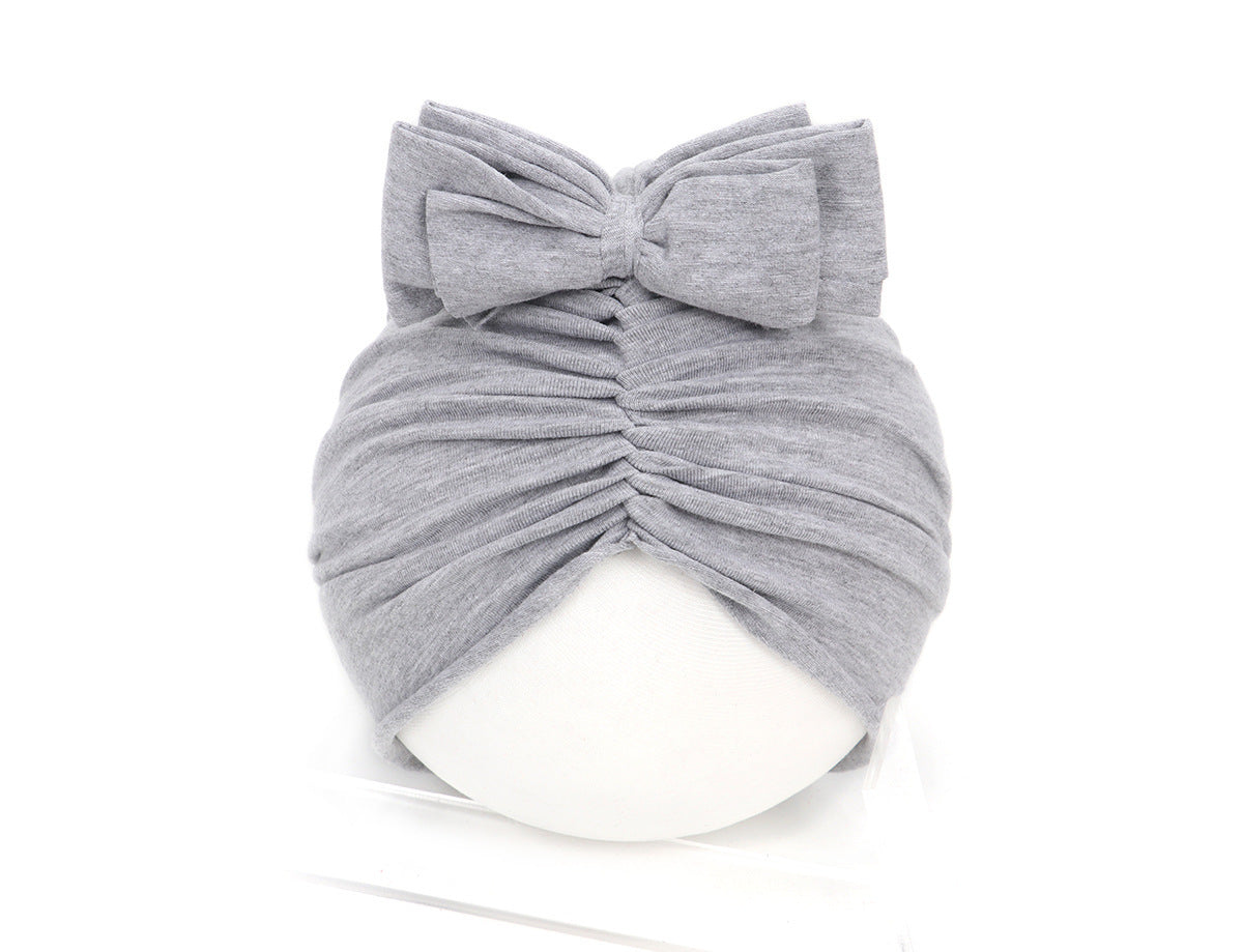 Cute Baby Hat Newborn Soft Baby Girl Hat Turban Infant Toddler Baby Cap Bonnet Headwraps - Daily Cozy Closet