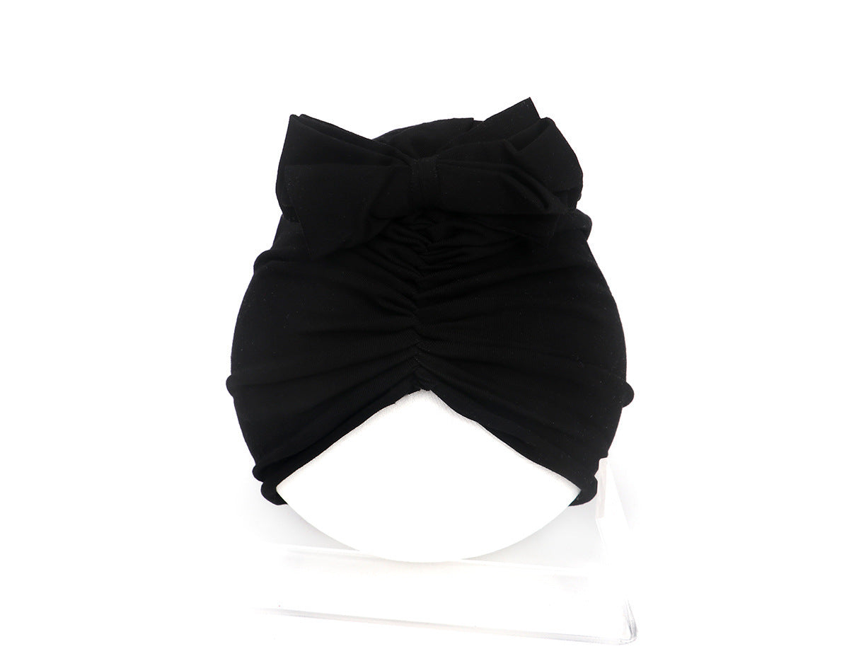 Cute Baby Hat Newborn Soft Baby Girl Hat Turban Infant Toddler Baby Cap Bonnet Headwraps - Daily Cozy Closet