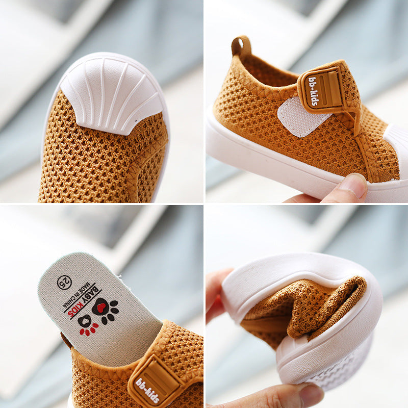 Girls Boys Casual Shoes Spring Infant Toddler Shoes Comfortable Non-slip Soft Bottom Children Sneakers Baby Kids Shoes - Daily Cozy Closet