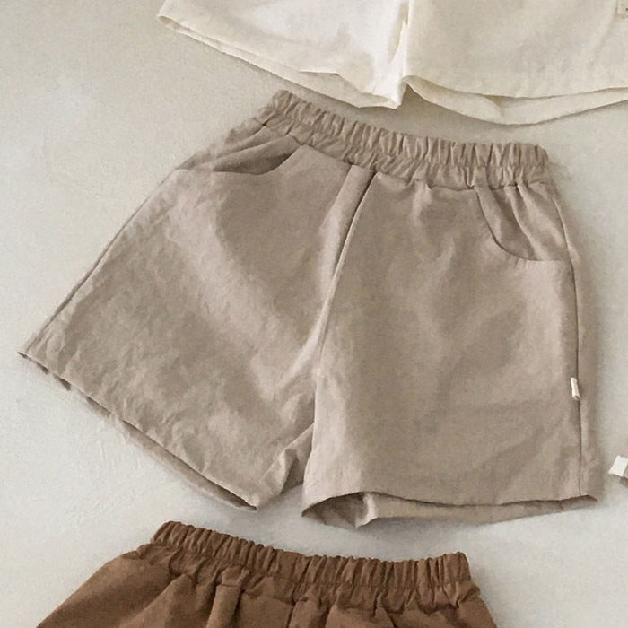 🩳 Cool, Comfy & Baby-Approved – Summer Cotton Shorts for Infants - Daily Cozy Closet