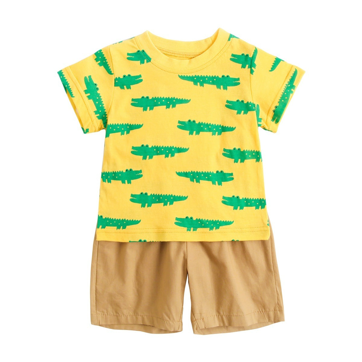 π³ Cute & Comfy β Summer Cartoon Baby Boy Outfit Set - Daily Cozy Closet