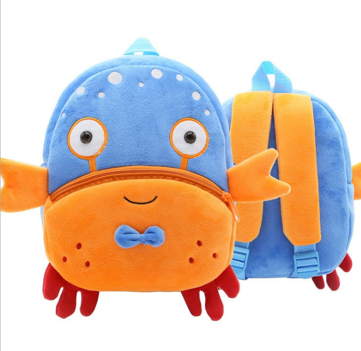 Cute Plush Backpacks Kindergarten Cartoon School Bags Children Animal Toys Bag - Daily Cozy Closet