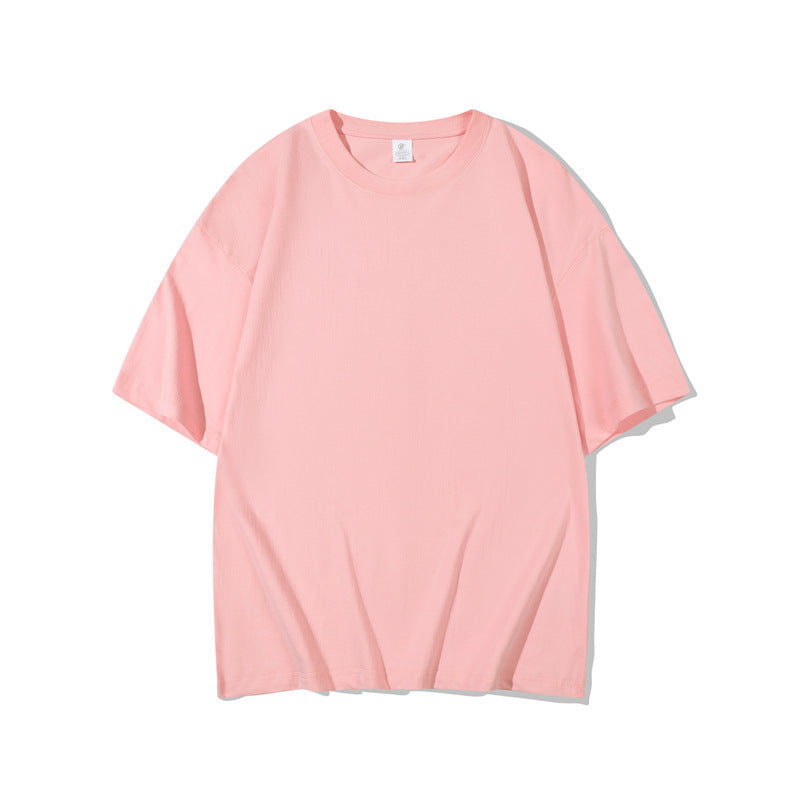 👕 Premium Comfort – 220g Heavy Cotton Solid Color Tee for Men - Daily Cozy Closet