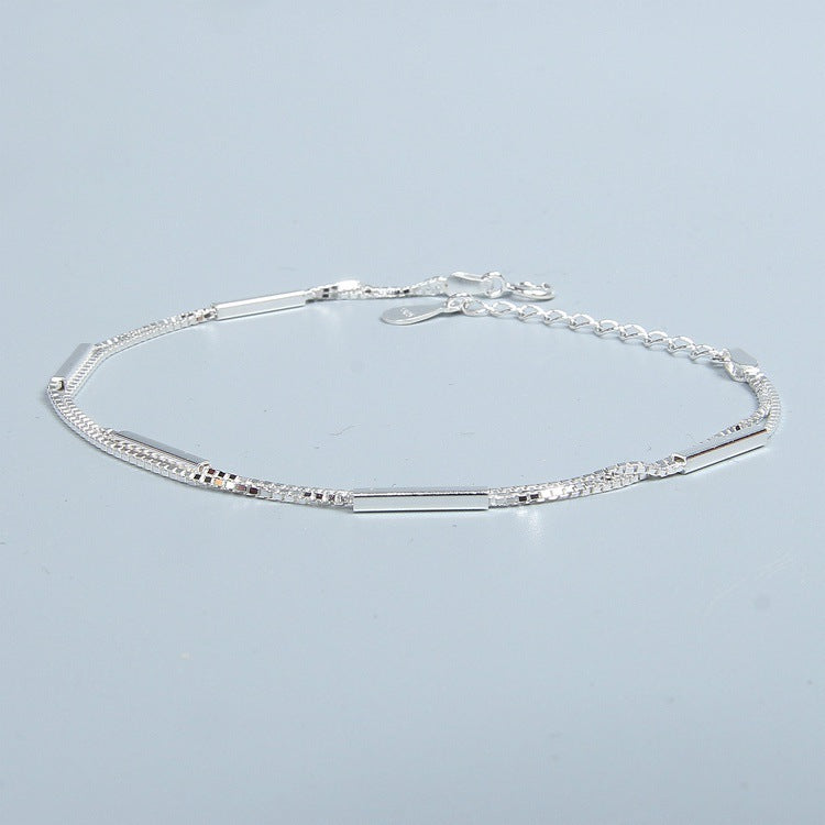 ๐ 925 Sterling Silver Stick Bracelet - Daily Cozy Closet