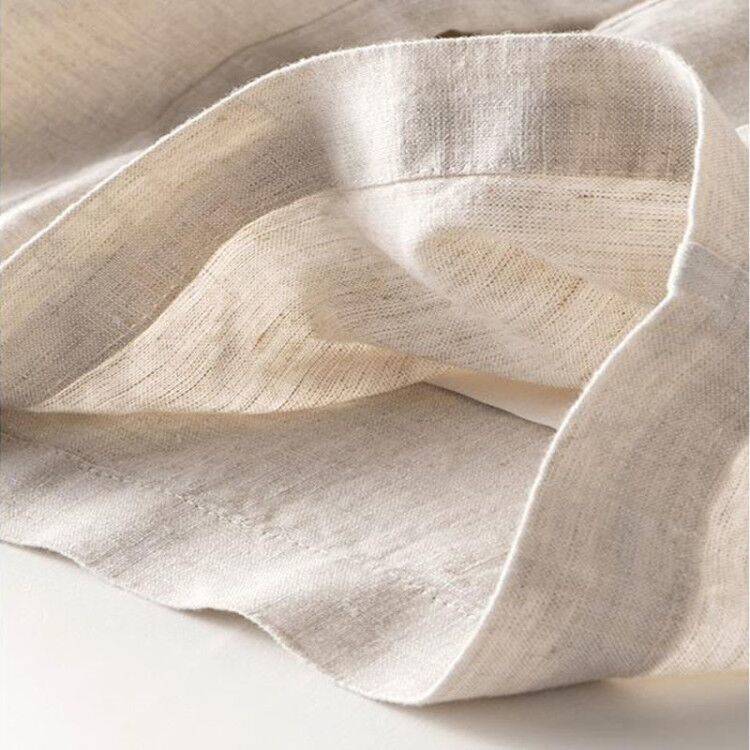 🌿 Effortless Elegance – Loose Cotton-Linen High-Waist Straight Pants - Daily Cozy Closet