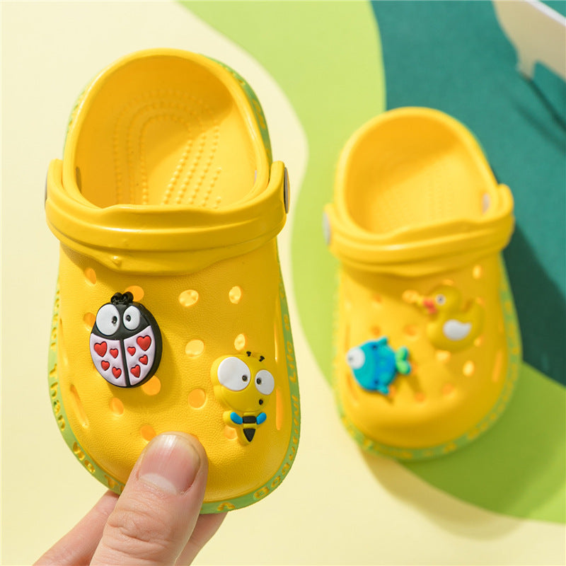 🩴 Children's Slippers Summer Boys Baby Sandals And Slippers Girls Hole Shoe - Daily Cozy Closet