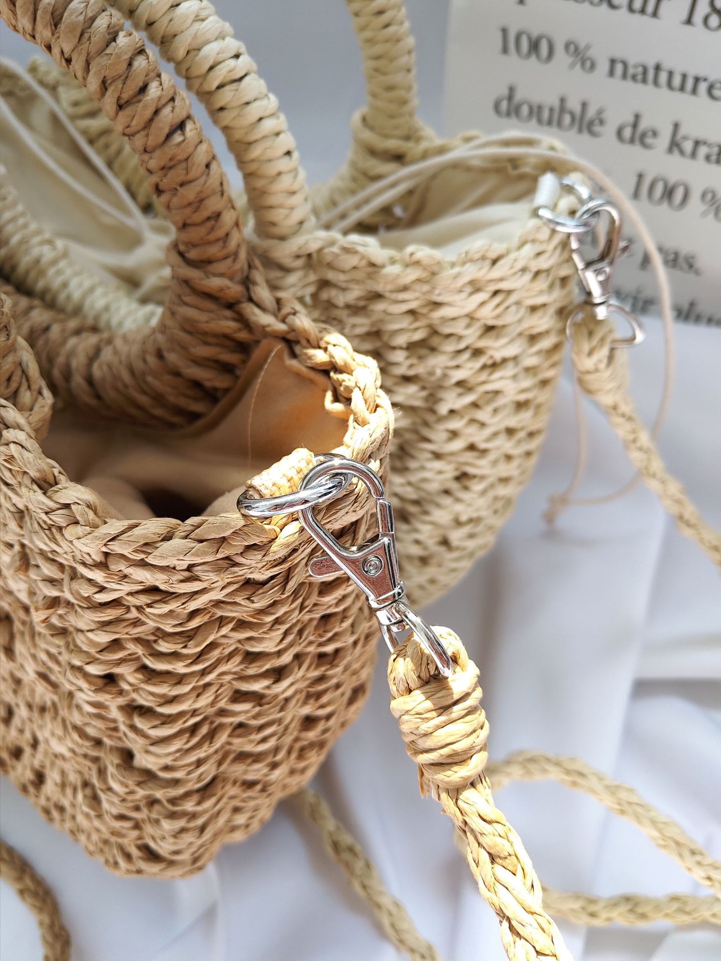 π Women's Hand Carry Straw Bag - Daily Cozy Closet