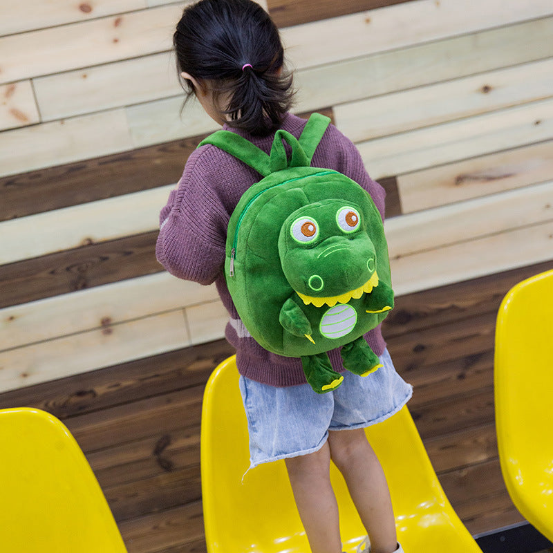 Baby Dinosaur Plush Toy Backpack - Daily Cozy Closet