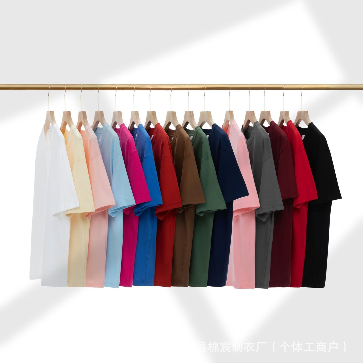 👕 Premium Comfort – 220g Heavy Cotton Solid Color Tee for Men - Daily Cozy Closet