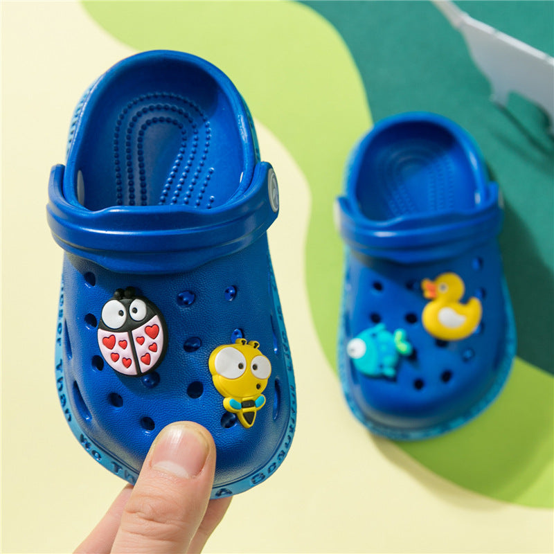 🩴 Children's Slippers Summer Boys Baby Sandals And Slippers Girls Hole Shoe - Daily Cozy Closet