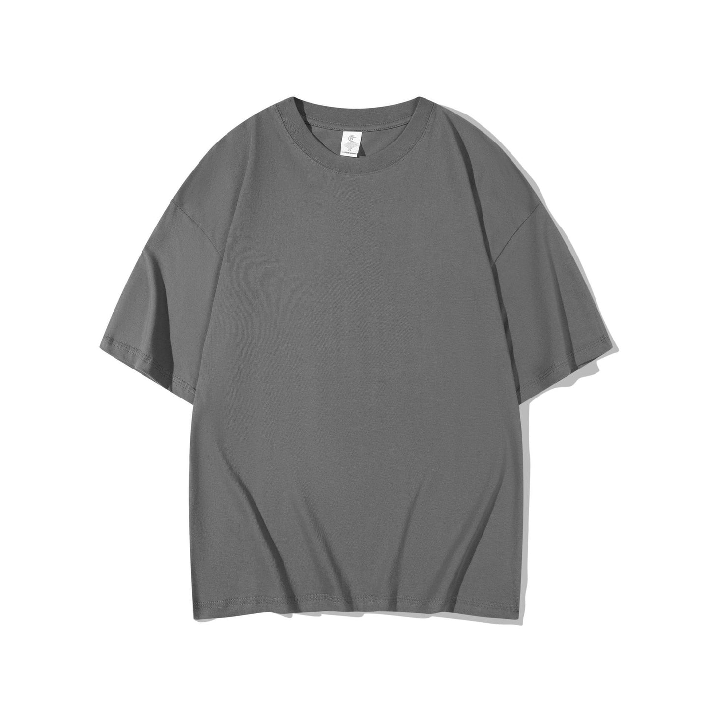 👕 Premium Comfort – 220g Heavy Cotton Solid Color Tee for Men - Daily Cozy Closet