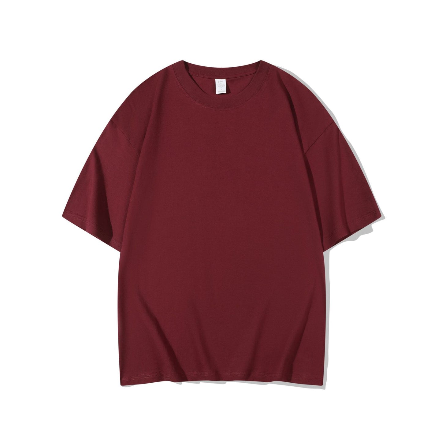 👕 Premium Comfort – 220g Heavy Cotton Solid Color Tee for Men - Daily Cozy Closet