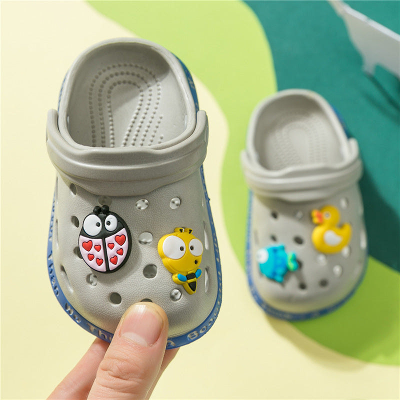 🩴 Children's Slippers Summer Boys Baby Sandals And Slippers Girls Hole Shoe - Daily Cozy Closet