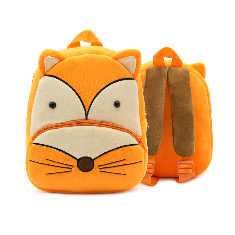 Cute Plush Backpacks Kindergarten Cartoon School Bags Children Animal Toys Bag - Daily Cozy Closet