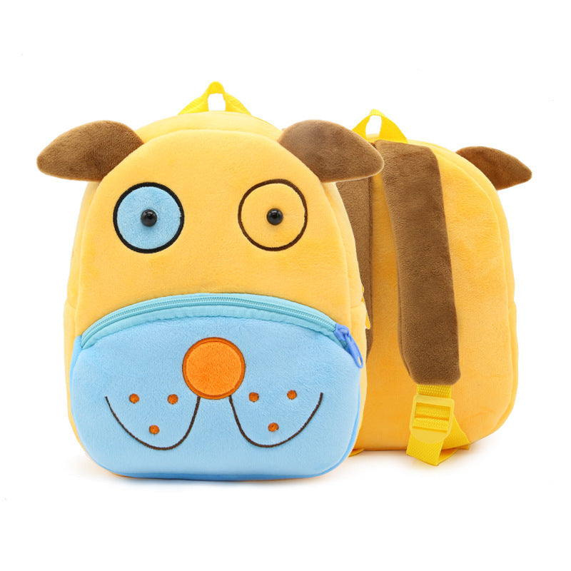 Cute Plush Backpacks Kindergarten Cartoon School Bags Children Animal Toys Bag - Daily Cozy Closet