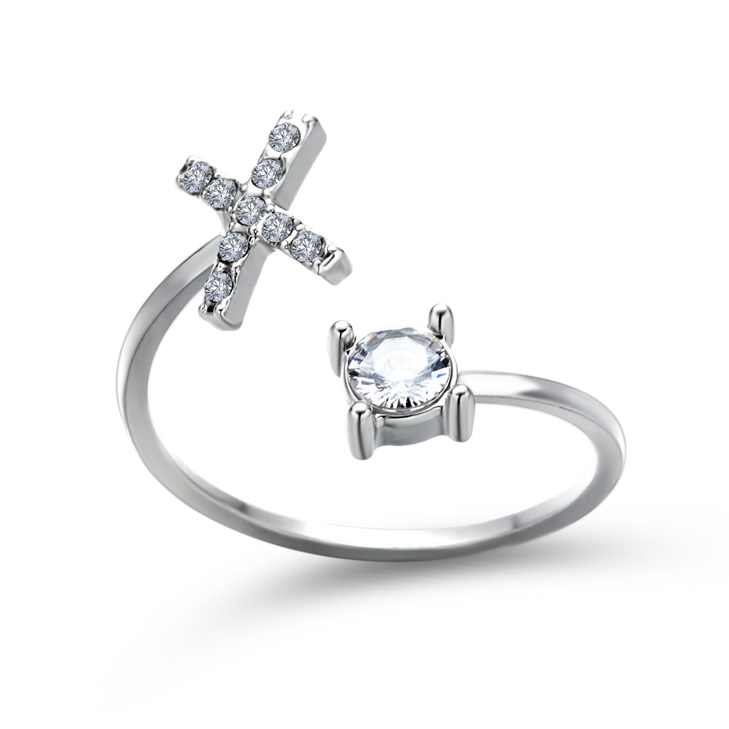 New Design Adjustable 26 Initial Letter Ring Fashion Jewelry For Women Simple Elegant Jewelry - Daily Cozy Closet