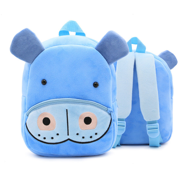 Cute Plush Backpacks Kindergarten Cartoon School Bags Children Animal Toys Bag - Daily Cozy Closet