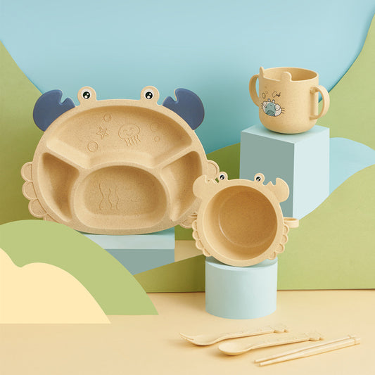 🦀 Creative Crab-Shaped Cutlery Set – Fun Mealtime for Kids! - Daily Cozy Closet