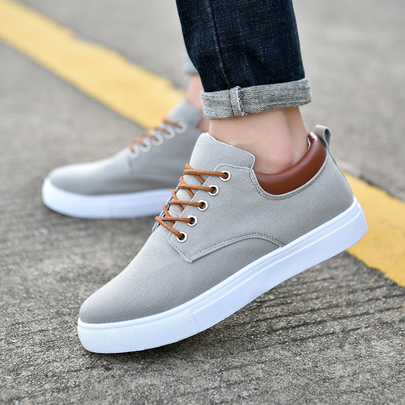 👟 Man Sneakers Shoes - New Canvas - Daily Cozy Closet
