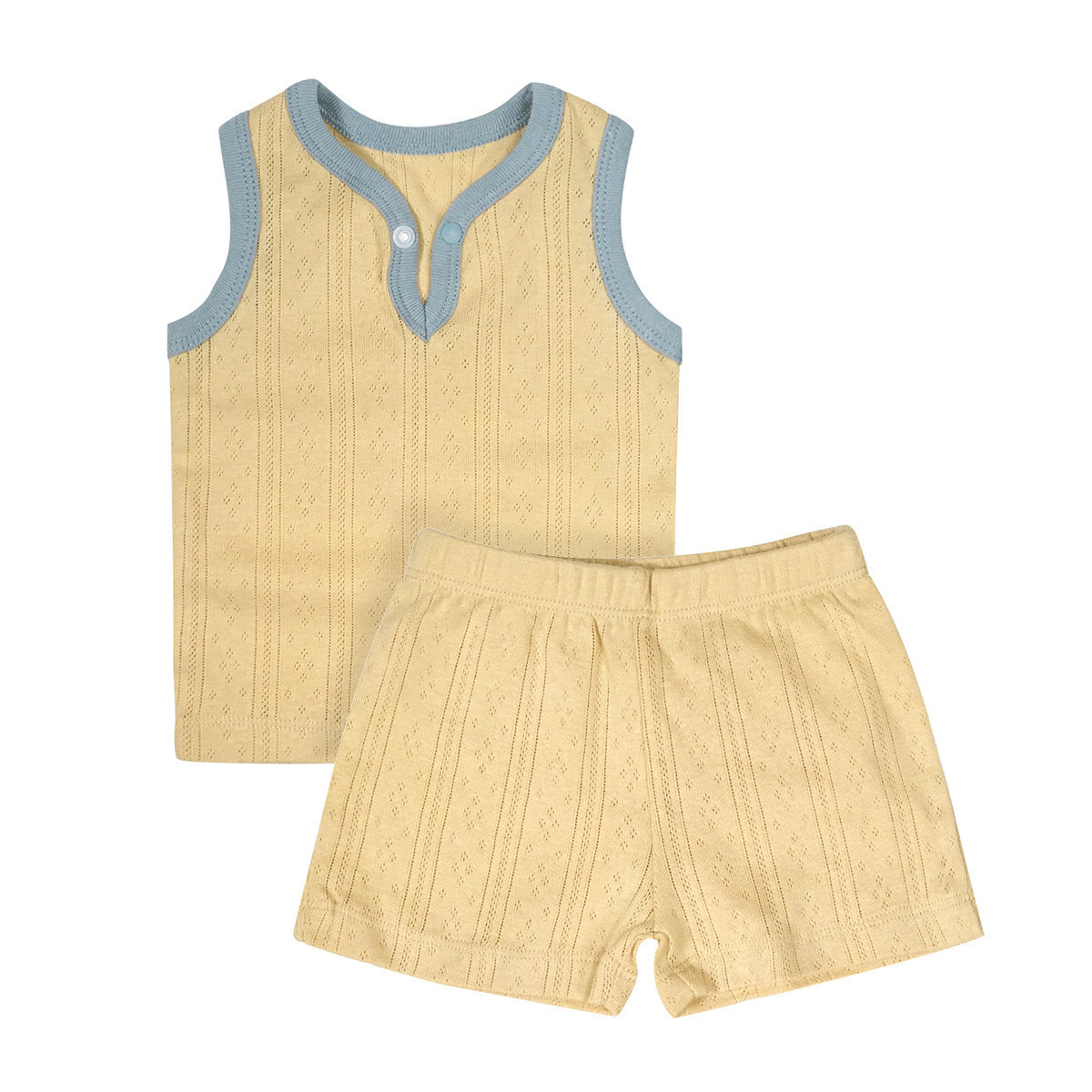 🧸 Toddler Cotton Vest Suit – Soft, Comfy & Perfect for Playtime! - Daily Cozy Closet