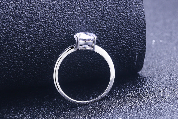 💍 Engagement Ring 925 Sterling Silver - Daily Cozy Closet