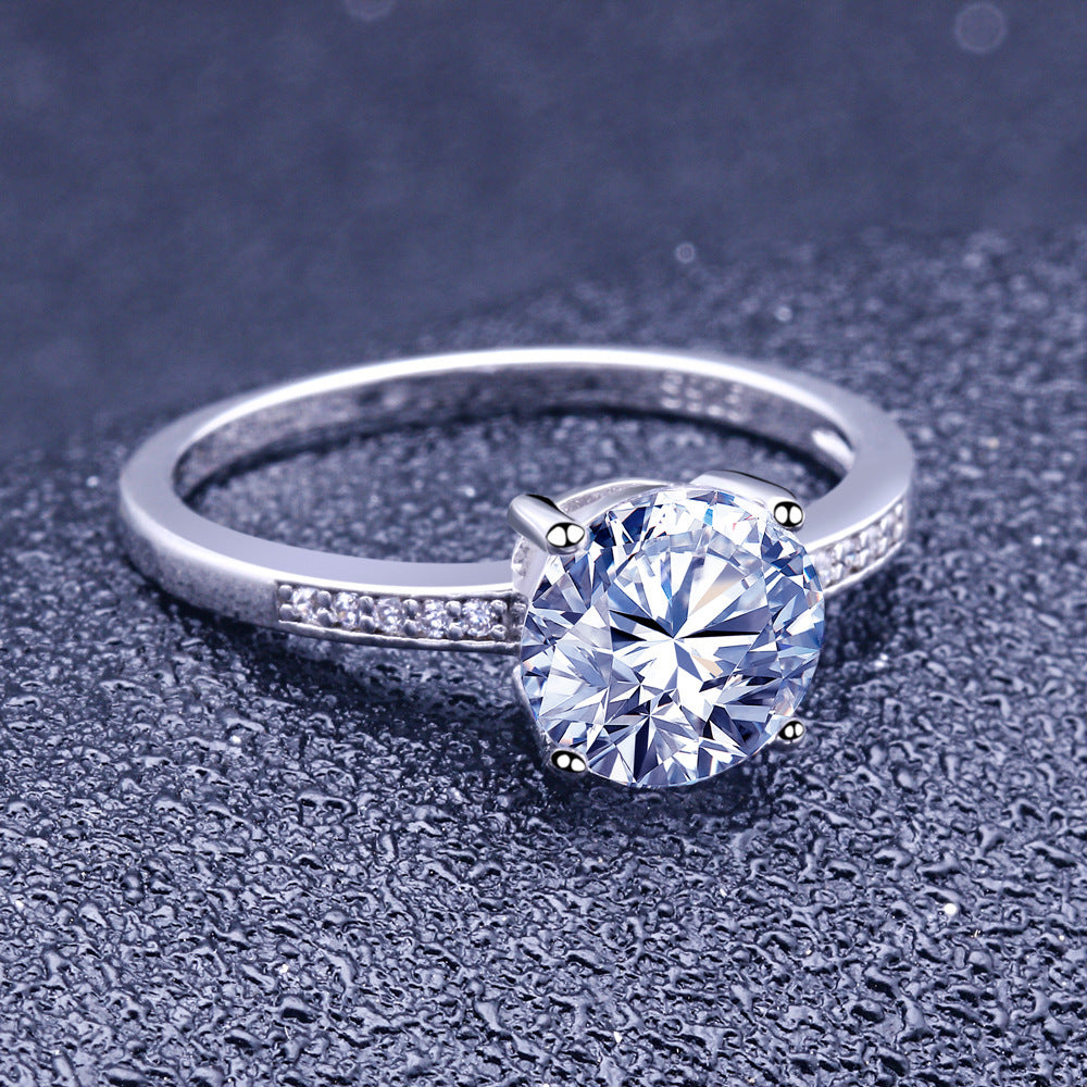💍 Engagement Ring 925 Sterling Silver - Daily Cozy Closet