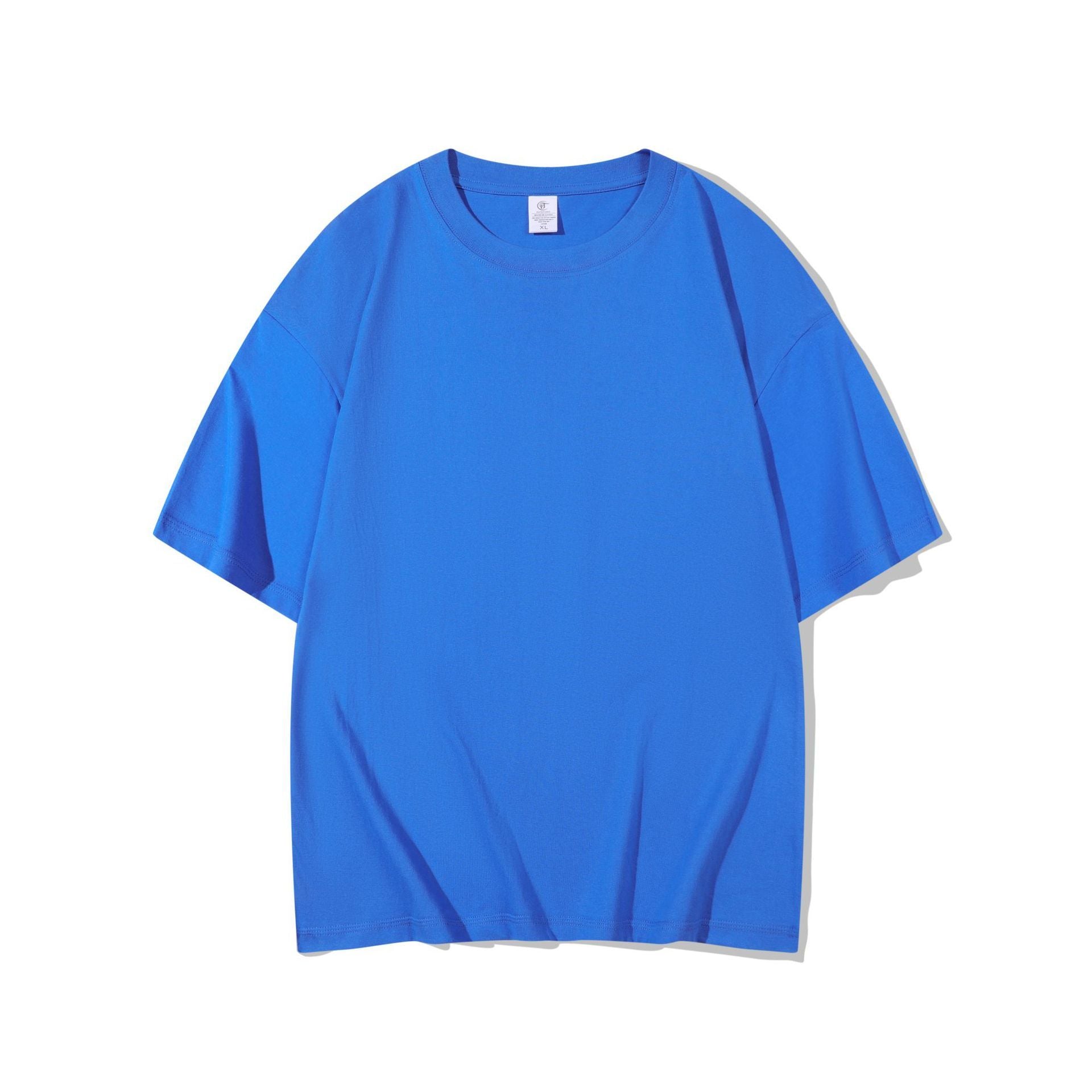 👕 Premium Comfort – 220g Heavy Cotton Solid Color Tee for Men - Daily Cozy Closet