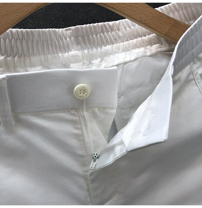 🌿 Lightweight Thin Cropped Pants for Men – Trendy Summer Outerwear - Daily Cozy Closet