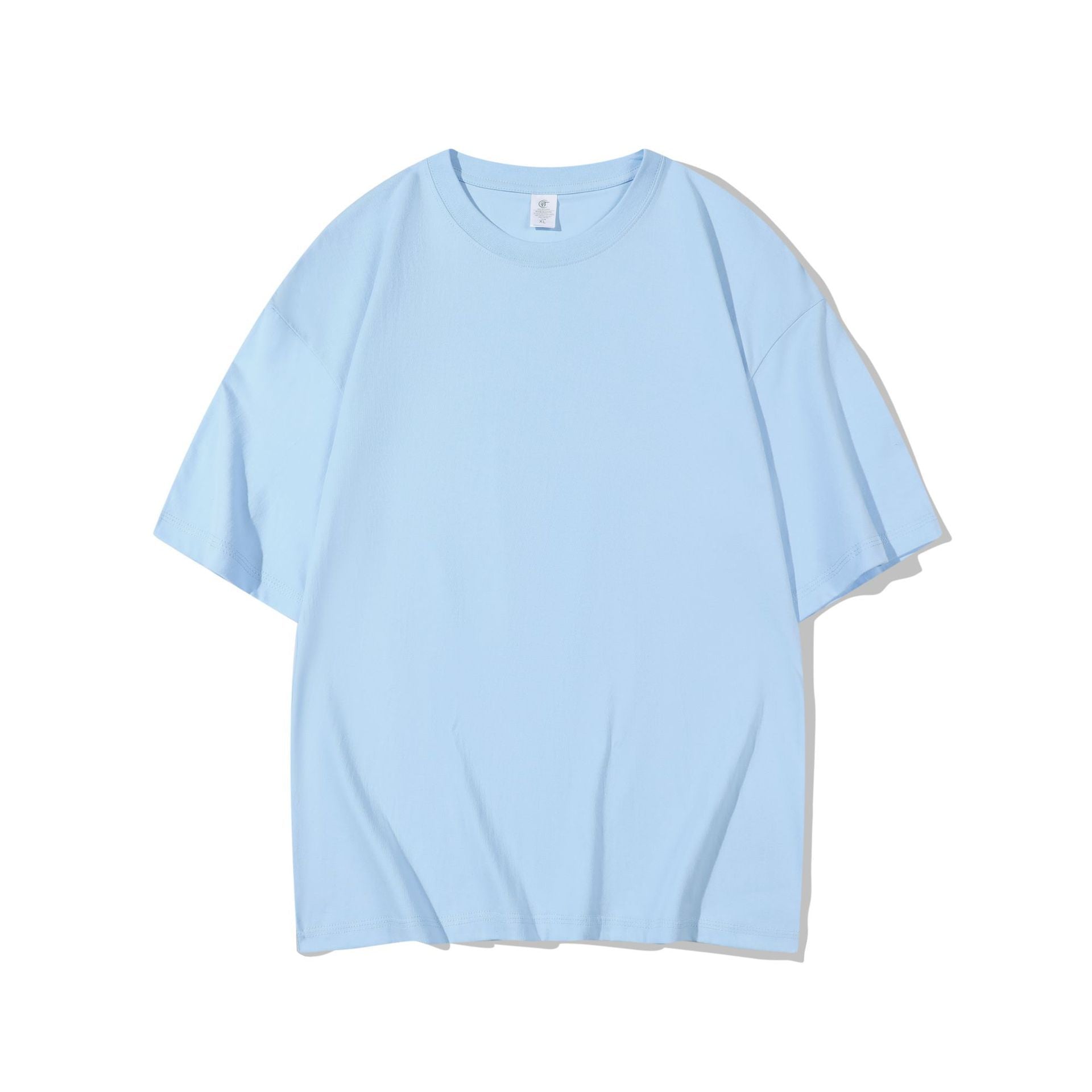 👕 Premium Comfort – 220g Heavy Cotton Solid Color Tee for Men - Daily Cozy Closet
