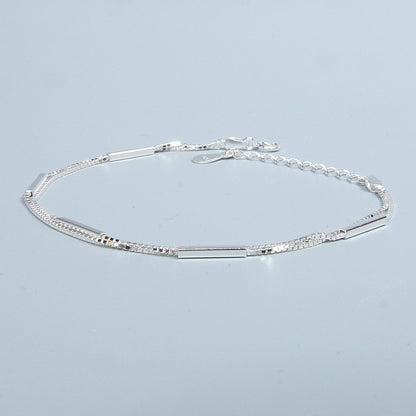 💎 925 Sterling Silver Stick Bracelet - Daily Cozy Closet