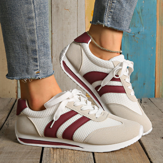 👟 Breathable Mesh Cortez Retro Sneakers – Lightweight Daily Trainers for Women - Daily Cozy Closet