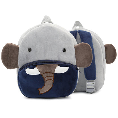 Cute Plush Backpacks Kindergarten Cartoon School Bags Children Animal Toys Bag - Daily Cozy Closet