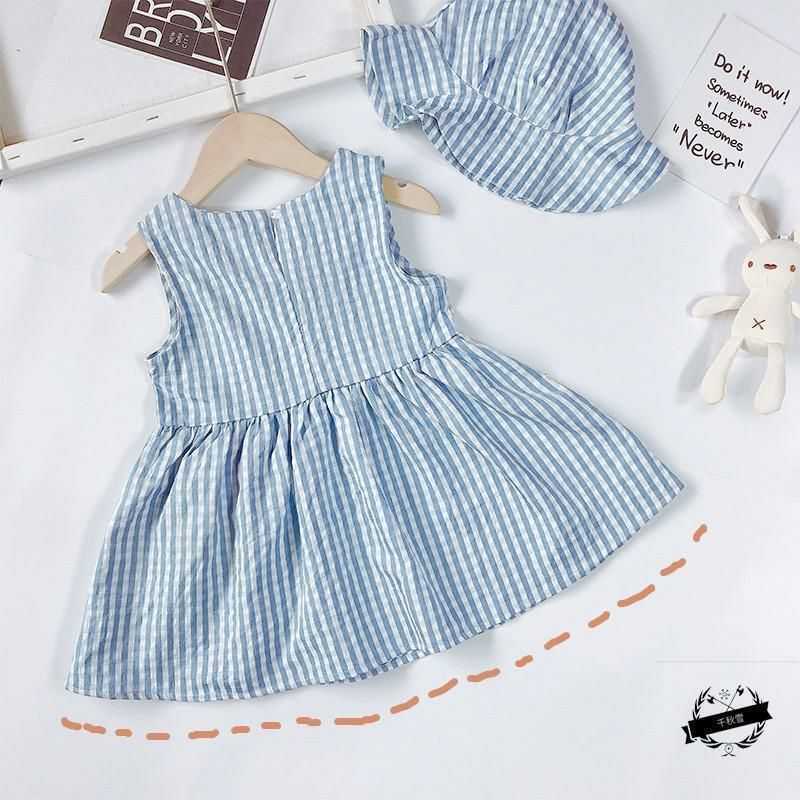 👶 Summer-Ready Sweetness – Baby Plaid Shirt & Dress Set - Daily Cozy Closet