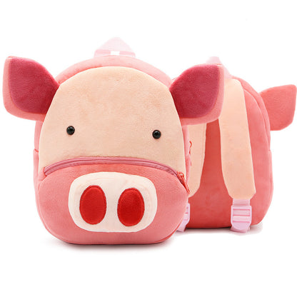 Cute Plush Backpacks Kindergarten Cartoon School Bags Children Animal Toys Bag - Daily Cozy Closet