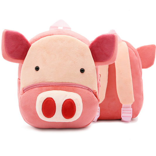 Cute Plush Backpacks Kindergarten Cartoon School Bags Children Animal Toys Bag - Daily Cozy Closet