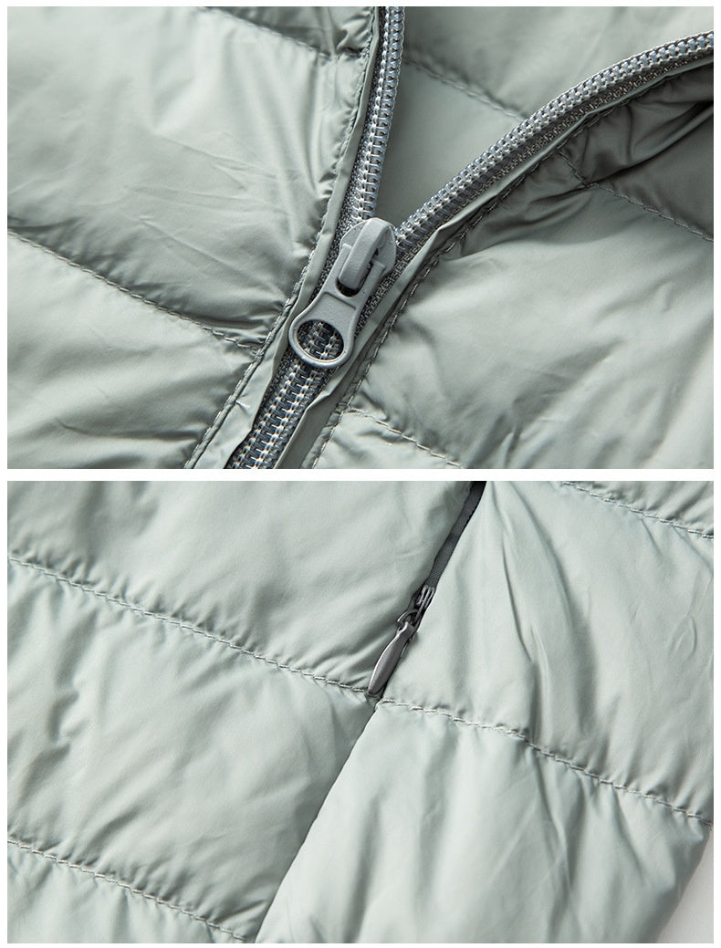 🧥 Men’s Lightweight Down Jacket – Everyday Warmth for Autumn & Winter