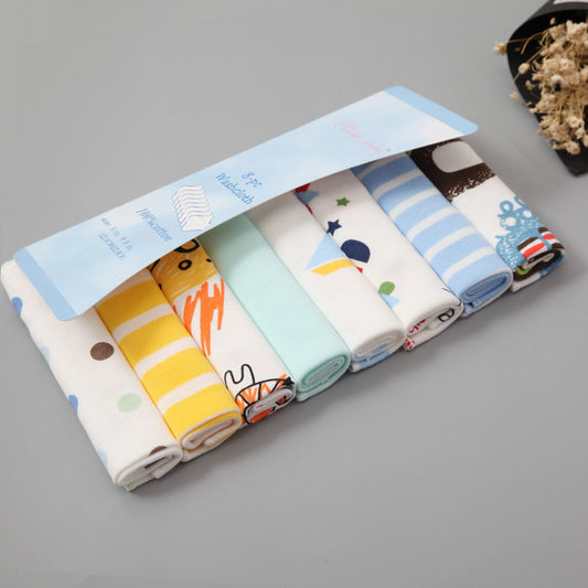 👶 Soft & Safe Cotton Gauze Baby Towels – 8-Piece Essentials Set - Daily Cozy Closet