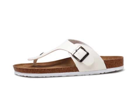 🩴 Slippers Summer Flip-Flops Beach Shoes Couples Cork Leisure Flip Flops - Daily Cozy Closet