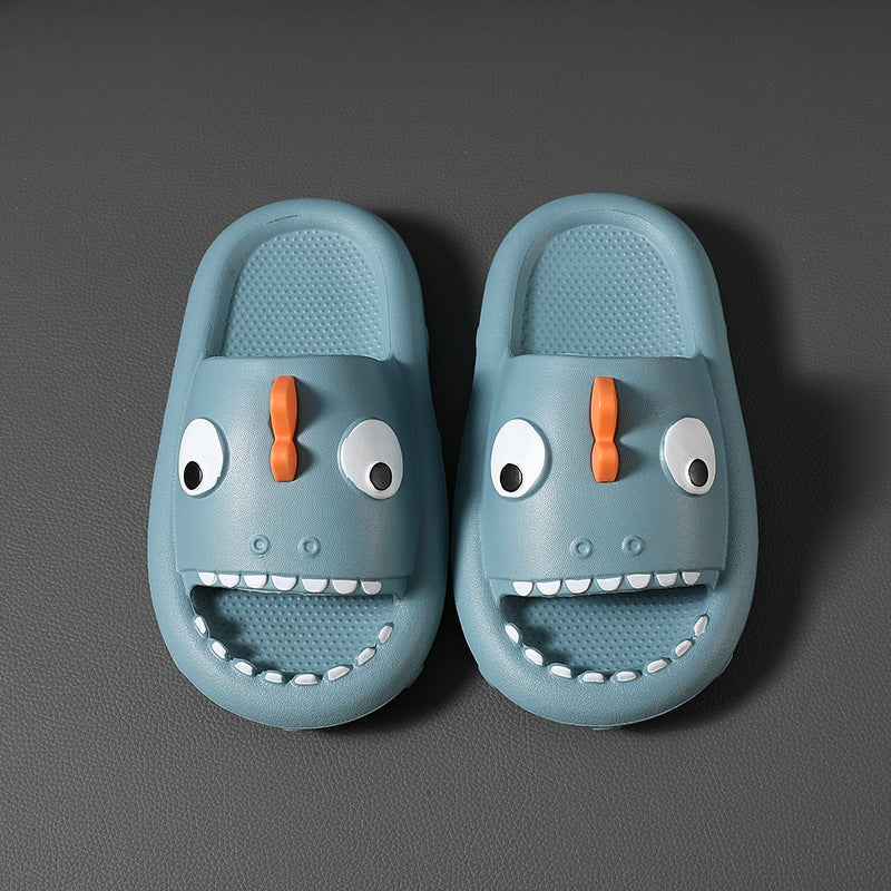 🦈 Shark Slippers For Kids Toddler Boys Girls Non Slip Children Shower Shoes - Daily Cozy Closet