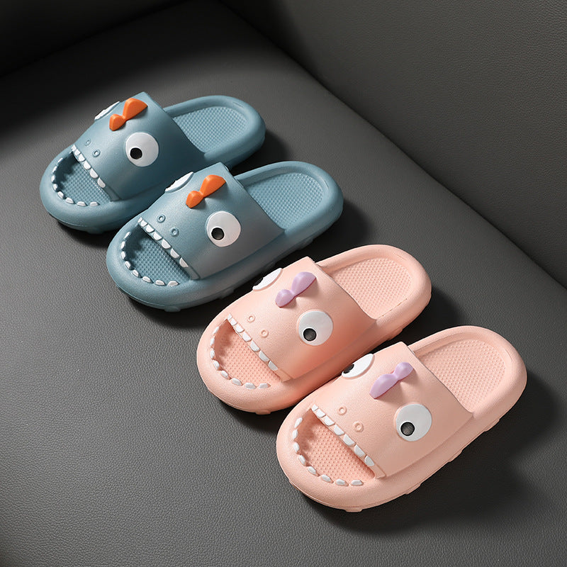 🦈 Shark Slippers For Kids Toddler Boys Girls Non Slip Children Shower Shoes - Daily Cozy Closet