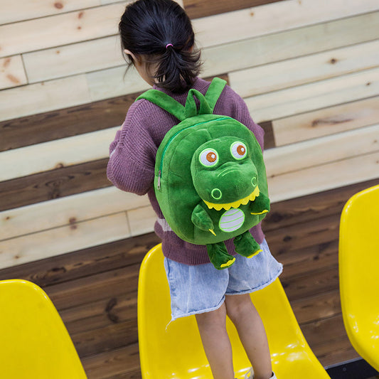 Baby Dinosaur Plush Toy Backpack - Daily Cozy Closet