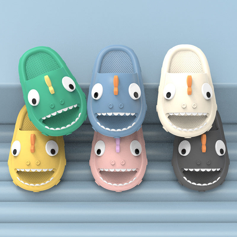 🦈 Shark Slippers For Kids Toddler Boys Girls Non Slip Children Shower Shoes - Daily Cozy Closet