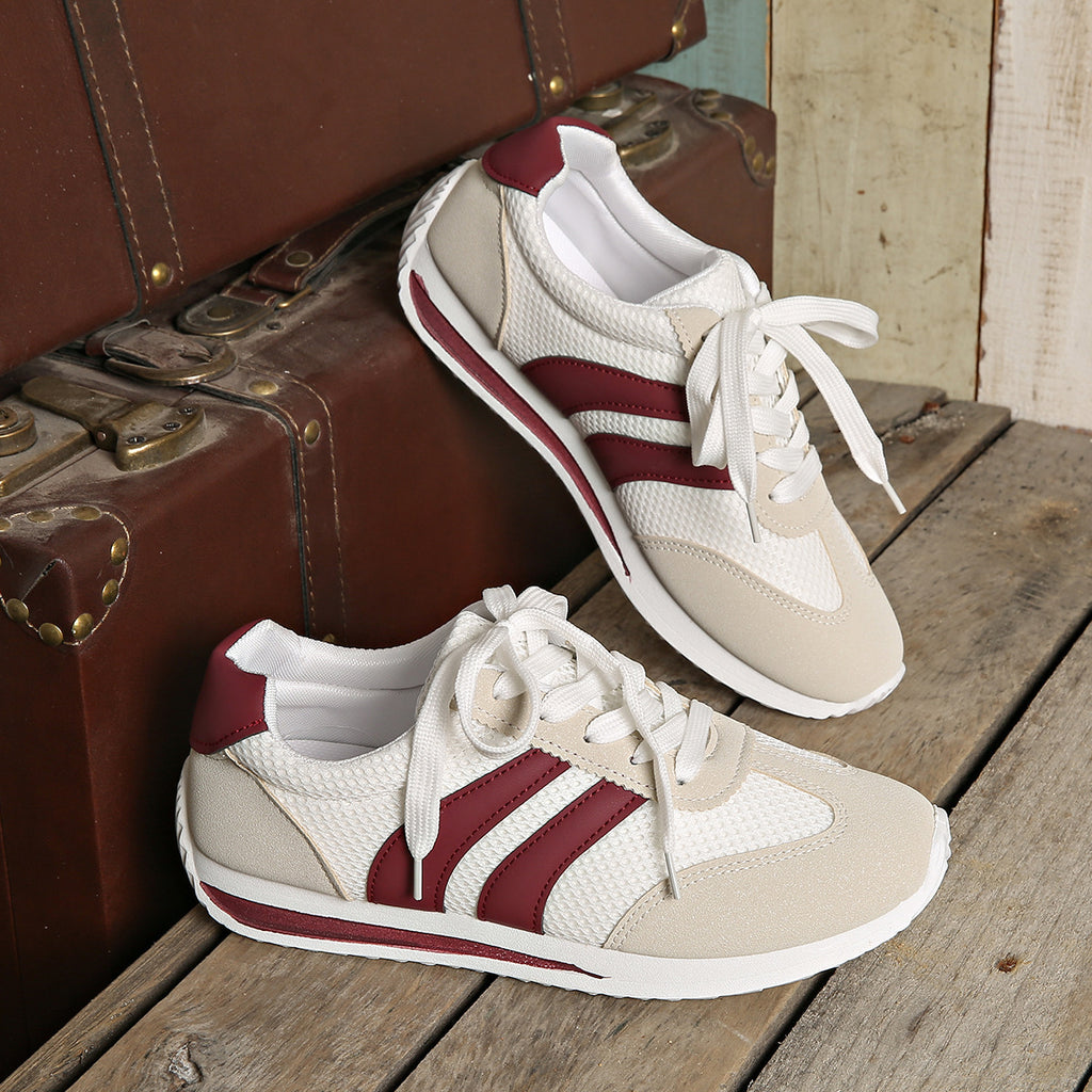 👟 Breathable Mesh Cortez Retro Sneakers – Lightweight Daily Trainers for Women - Daily Cozy Closet