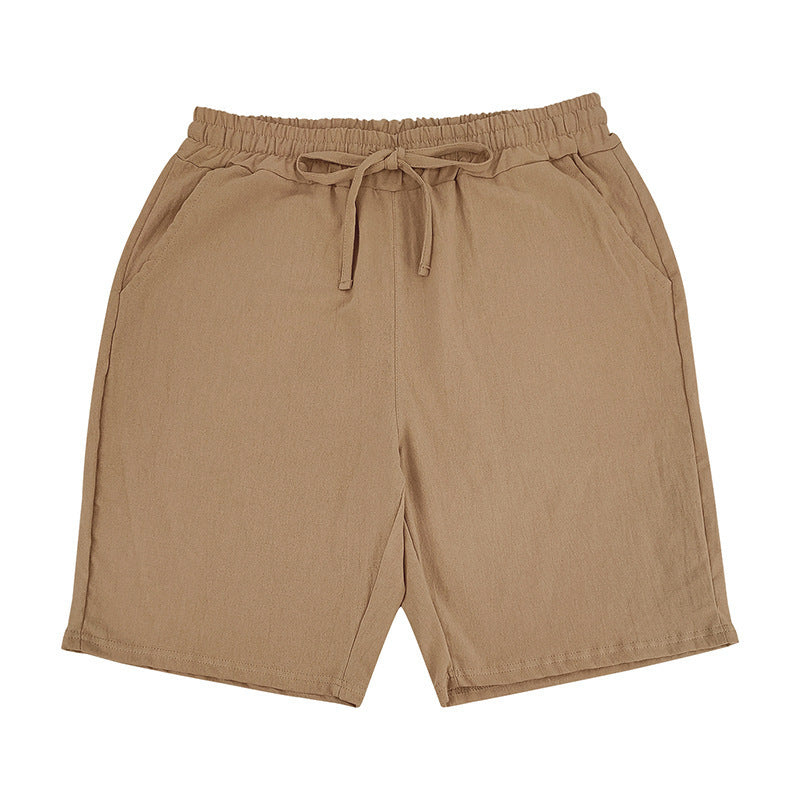 🌴 Lightweight Comfort for Hot Days – Men's Linen Shorts - Daily Cozy Closet